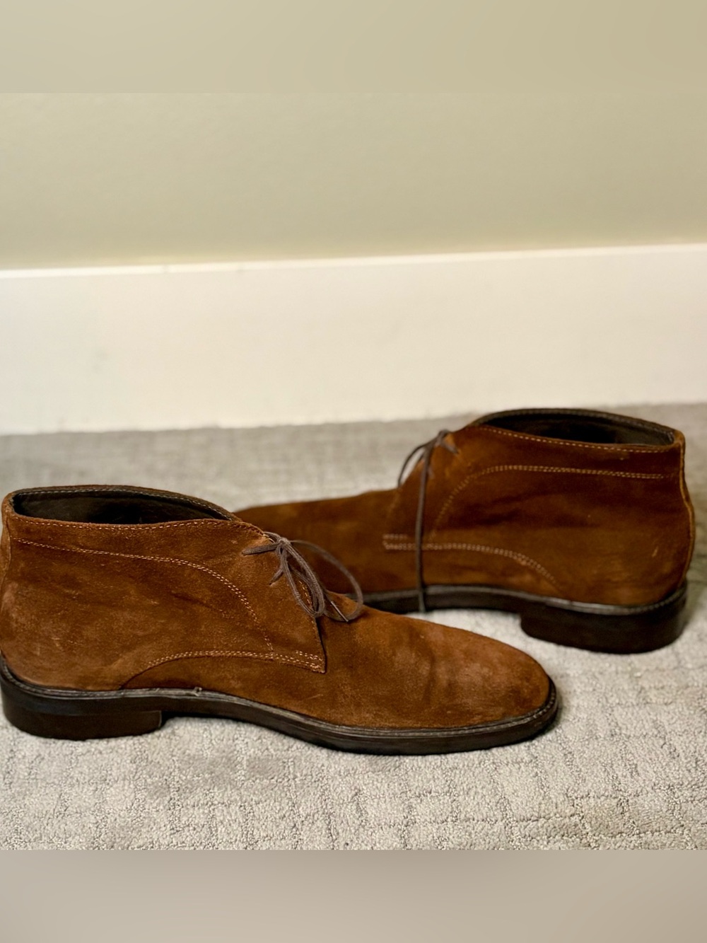 🔥 TO BOOT NEW YORK "ADAM DERRICK" SUEDE CHUKKA BOOTS - MEN'S SIZE 12 🔥